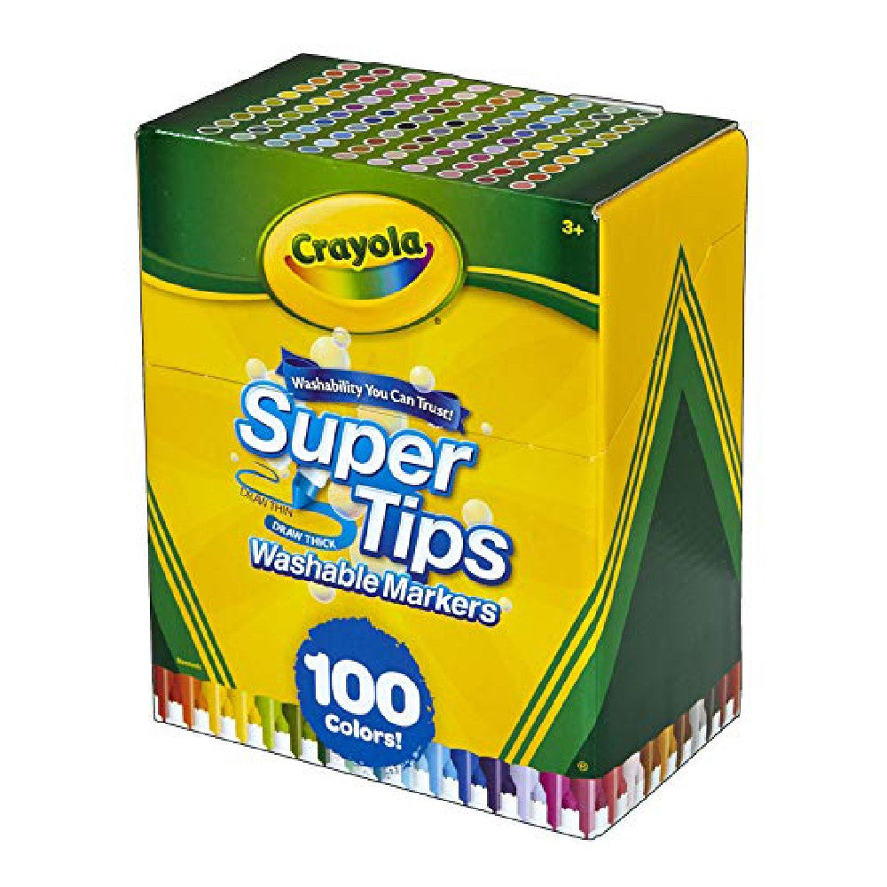 Marker-Set Super Tips Crayola 58-5100 (100 uds)