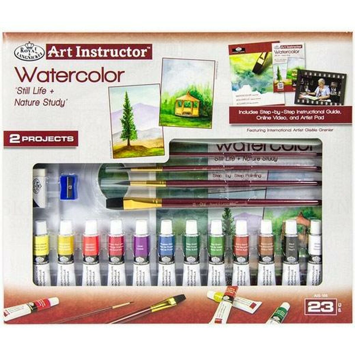 Wasserfarbenset Royal & Langnickel Art Instructor 23 Stücke