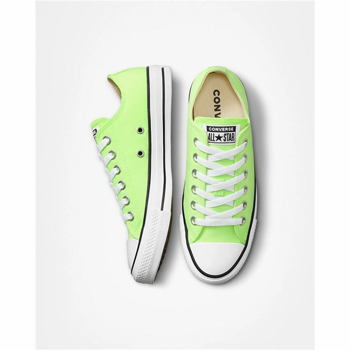 Casual Damenturnschuh Converse Chuck Taylor All-Star grün Fluoreszierend