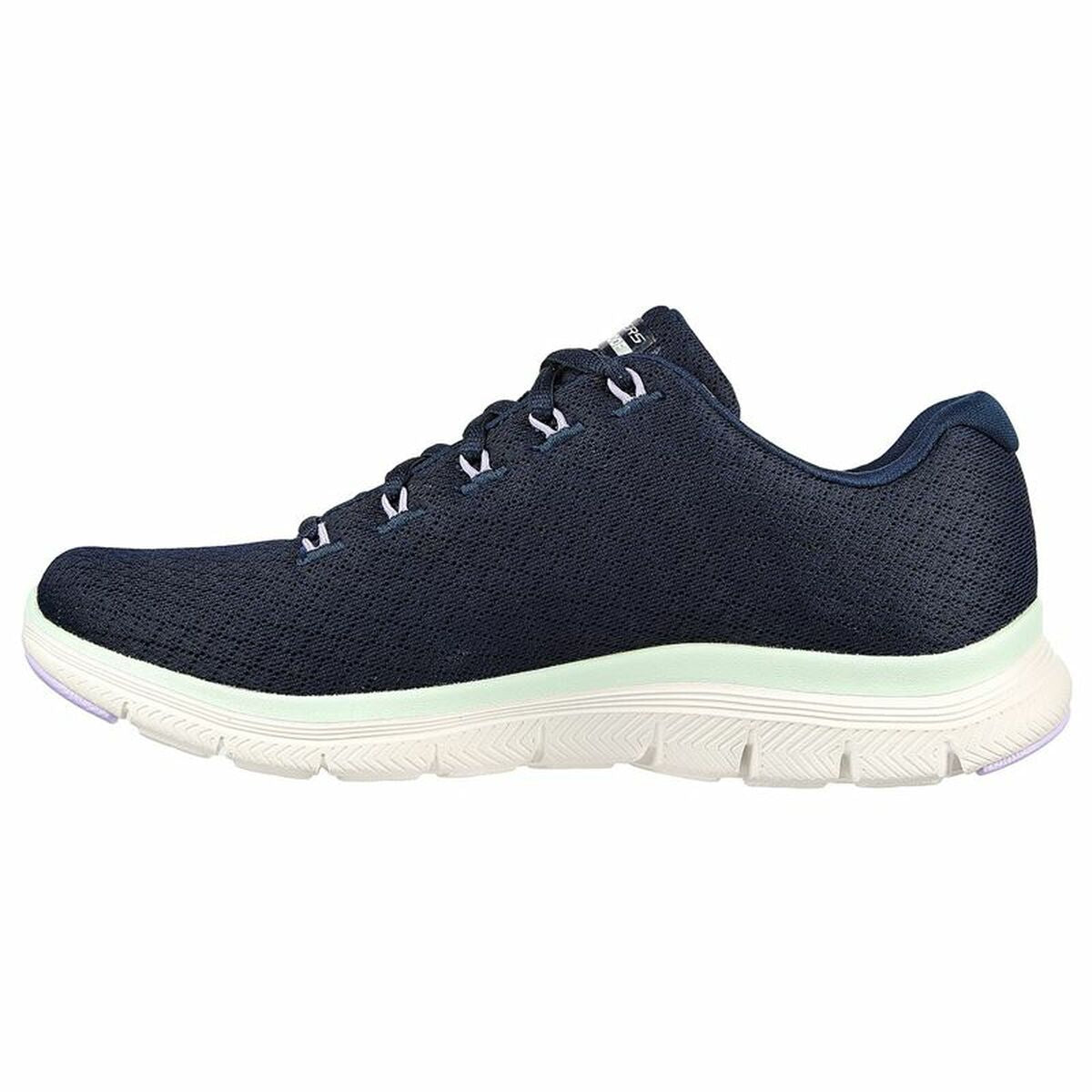 Laufschuhe für Damen Skechers 4.0 - Coated Fide Marineblau