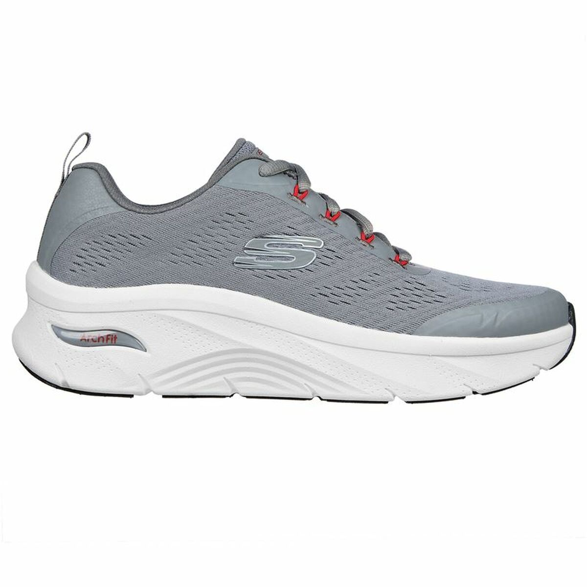 Herren-Sportschuhe Skechers Relaxed Fit: Arch Fit D'Lux Grau