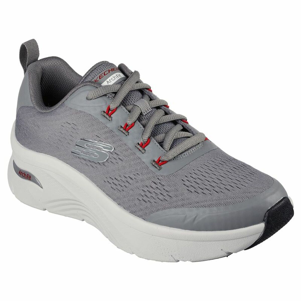 Herren-Sportschuhe Skechers Relaxed Fit: Arch Fit D'Lux Grau