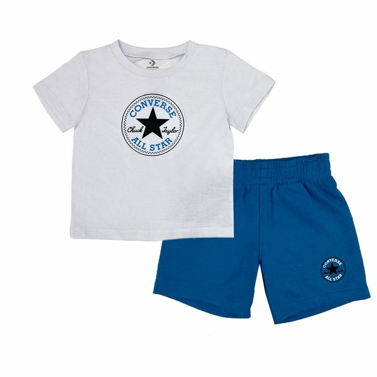 Sportset für Kinder Converse Core Tee Blau