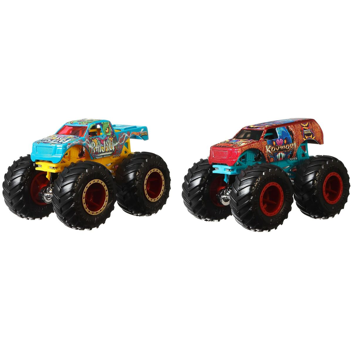 Monster Truck Hot Wheels Demolition Doubles 2 Stück 1:64