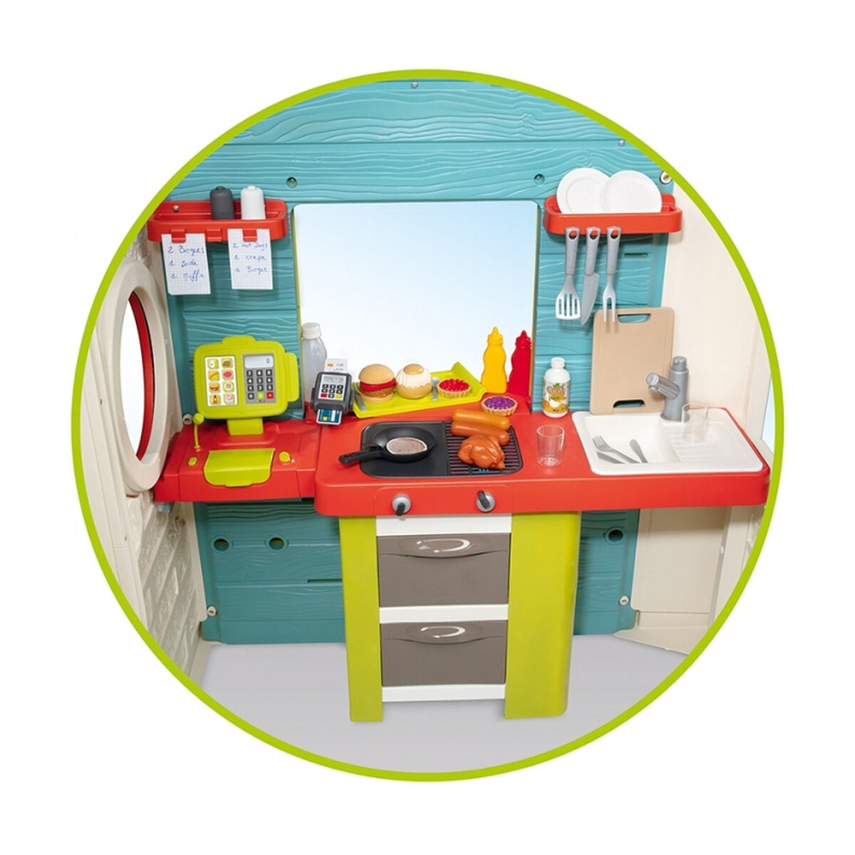 Kinderspielhaus Smoby Chef House 135,7 x 124,5 x 132 cm