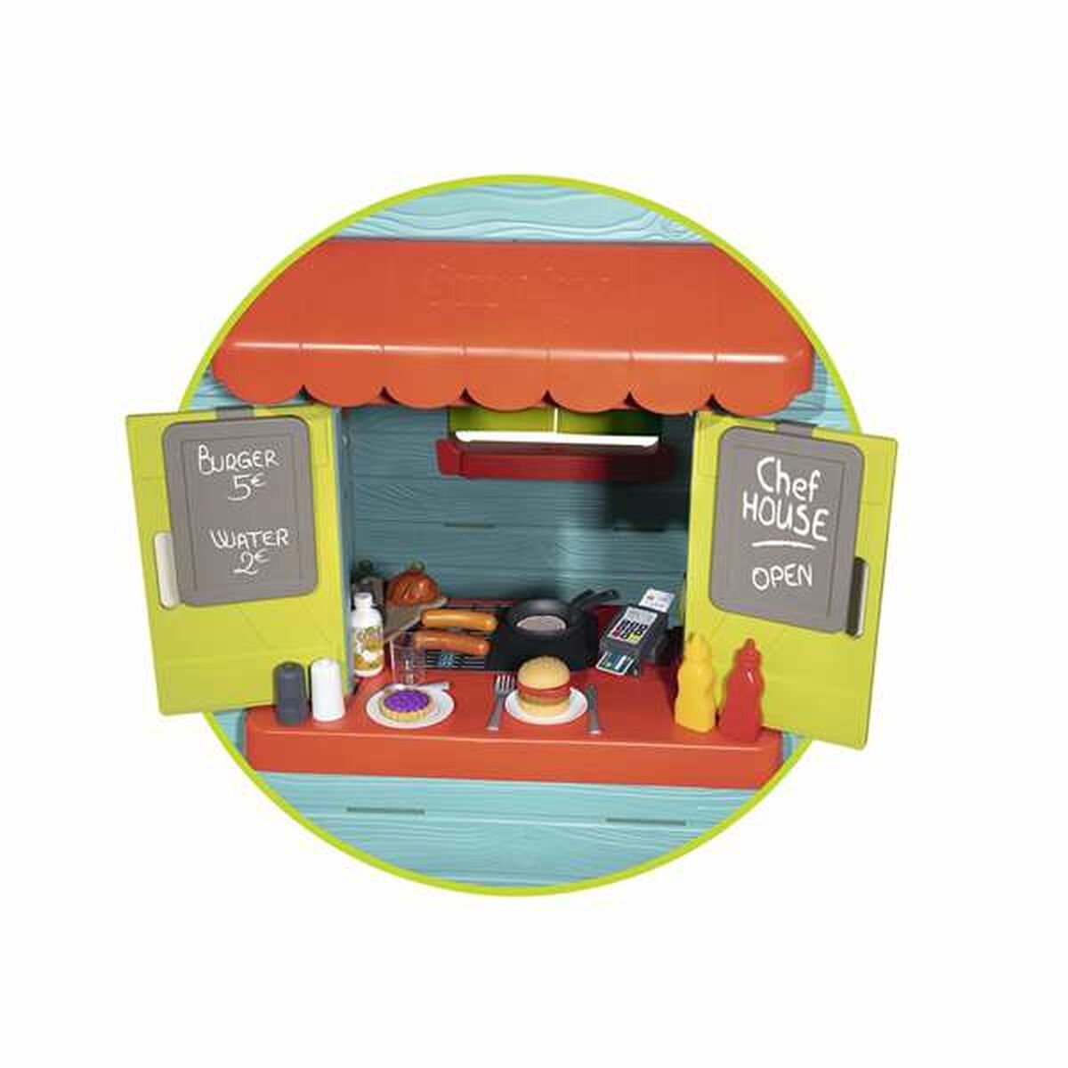 Kinderspielhaus Smoby Chef House 135,7 x 124,5 x 132 cm