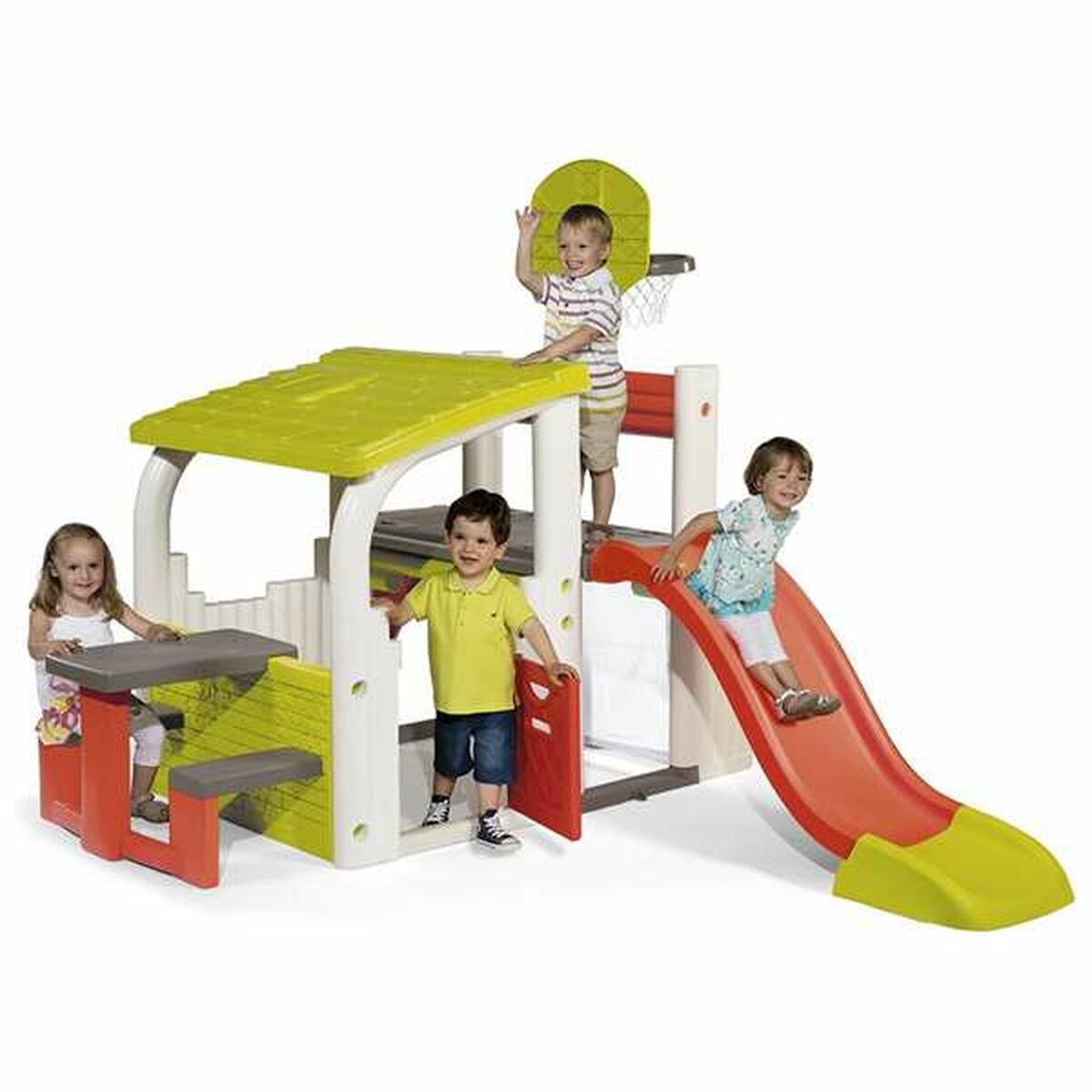 Kinderspielhaus Smoby Fun Center 176 x 284 x 203 cm