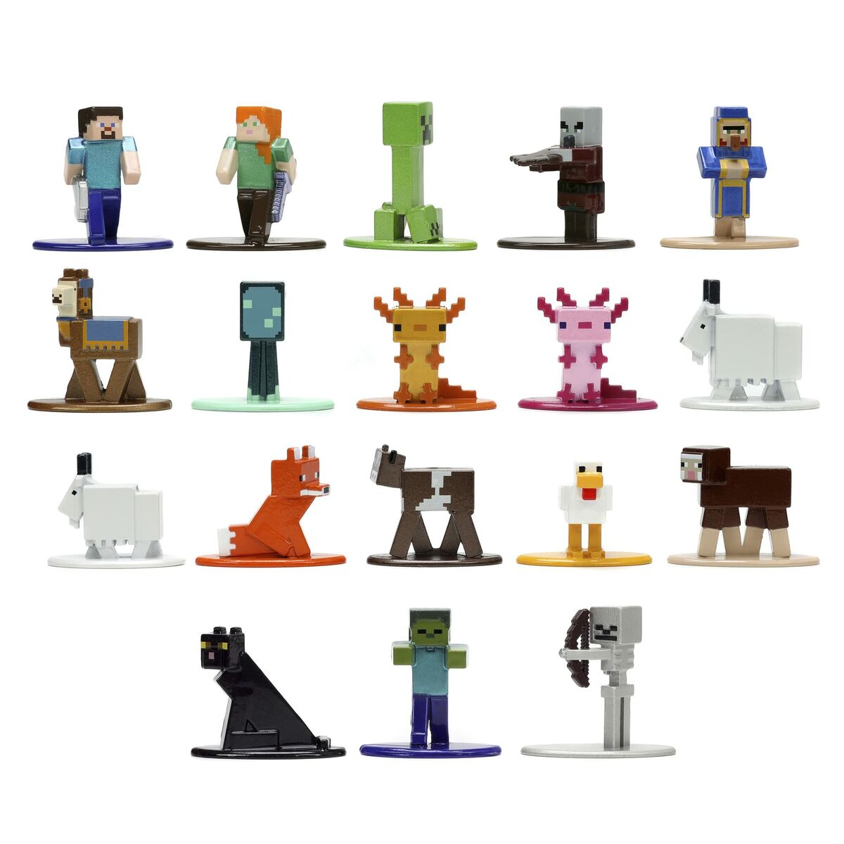 Figurensatz Minecraft 4 cm 18 Stücke