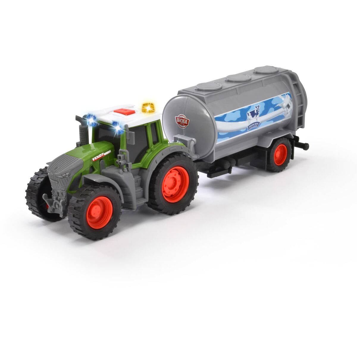 Spielzeugtraktor Dickie Toys Fendt Milk Machine 26 cm