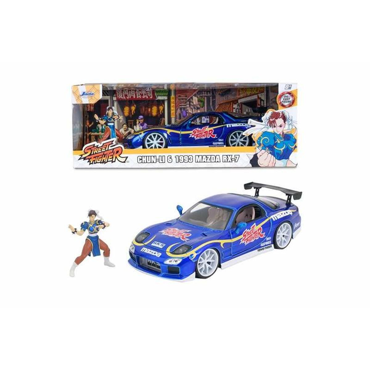 Auto Street Fighter Chun-Li 1993 Mazda Rx-7