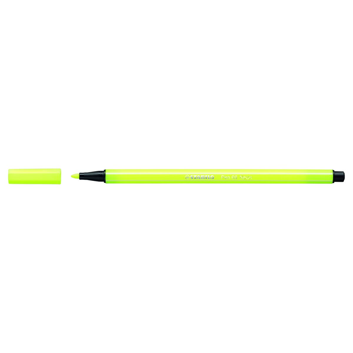 Filzstifte Stabilo Pen 68 Fluoreszierend Gelb (10 Stücke)