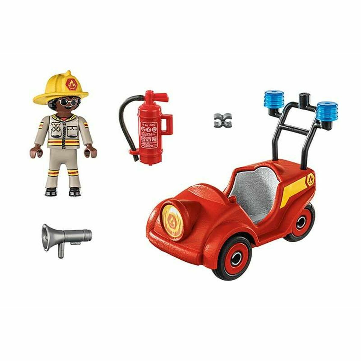 Playset Playmobil Duck on Call 70828 Auto Feuerwehrmann Mini (23 pcs)