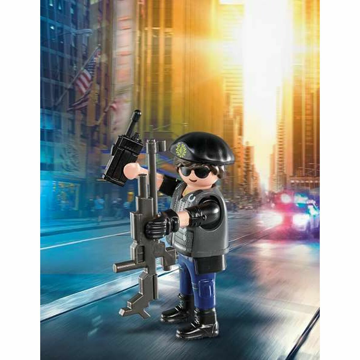 Figur mit Gelenken Playmobil Playmo-Friends 70858 Polizei (5 pcs)