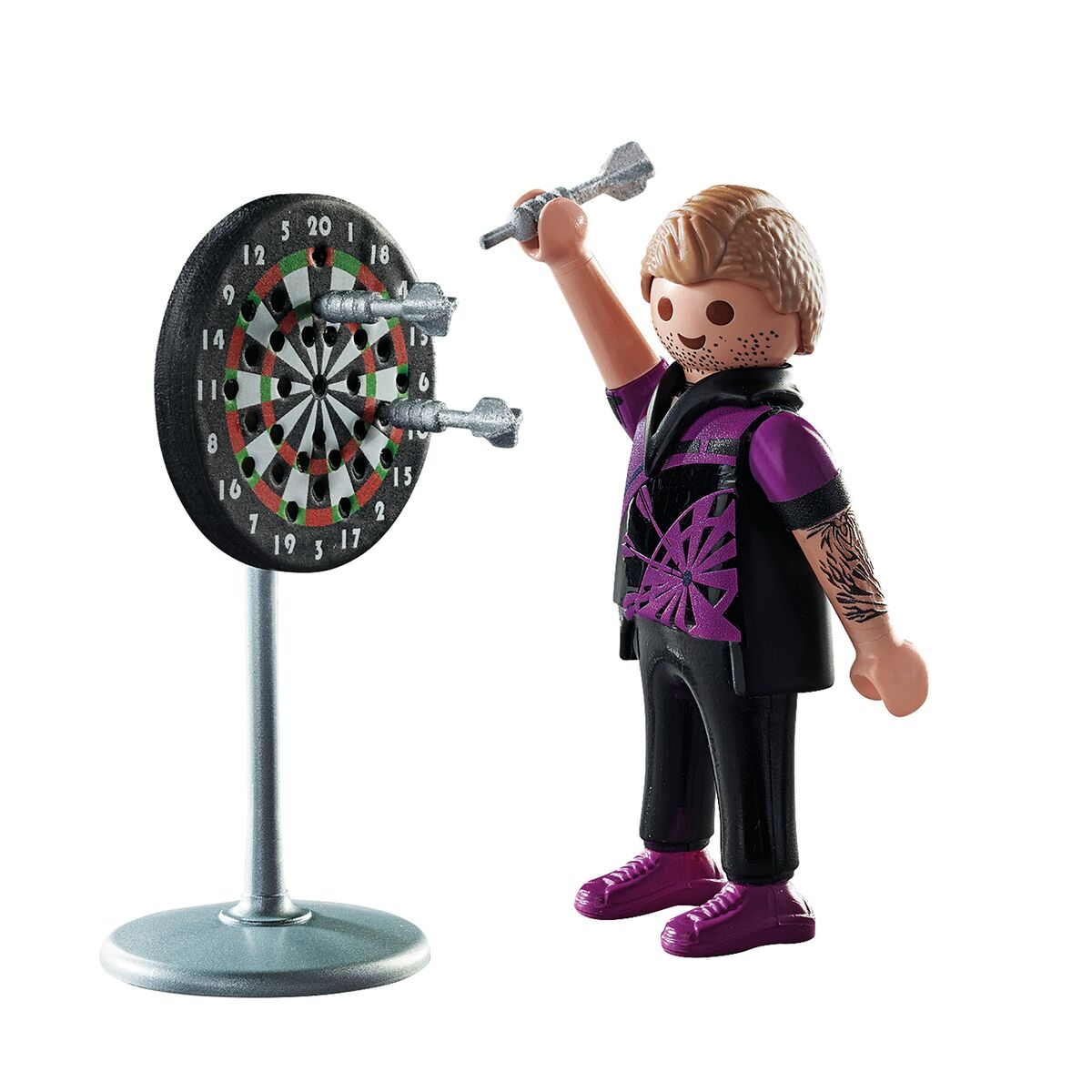 Playset Playmobil 71165 Darts Player 6 Stücke