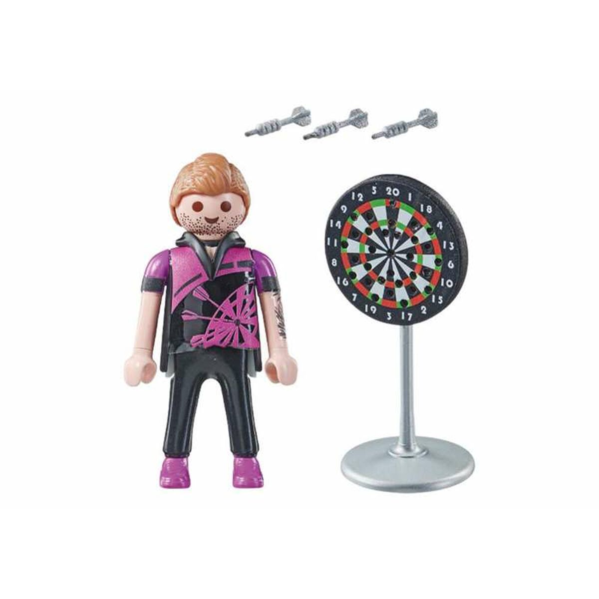 Playset Playmobil 71165 Darts Player 6 Stücke