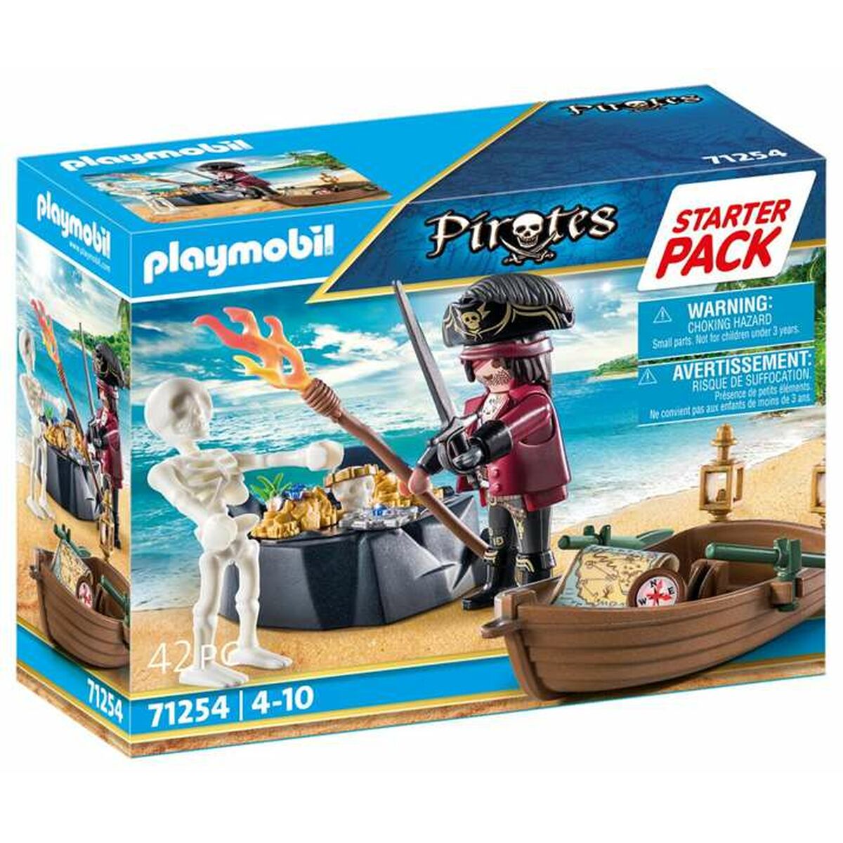 Playset Playmobil 71254 Pirates 42 Stücke