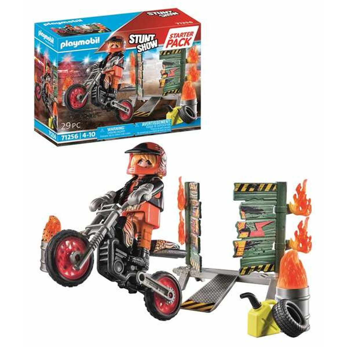 Playset Playmobil 71256 Stuntshow 29 Stücke