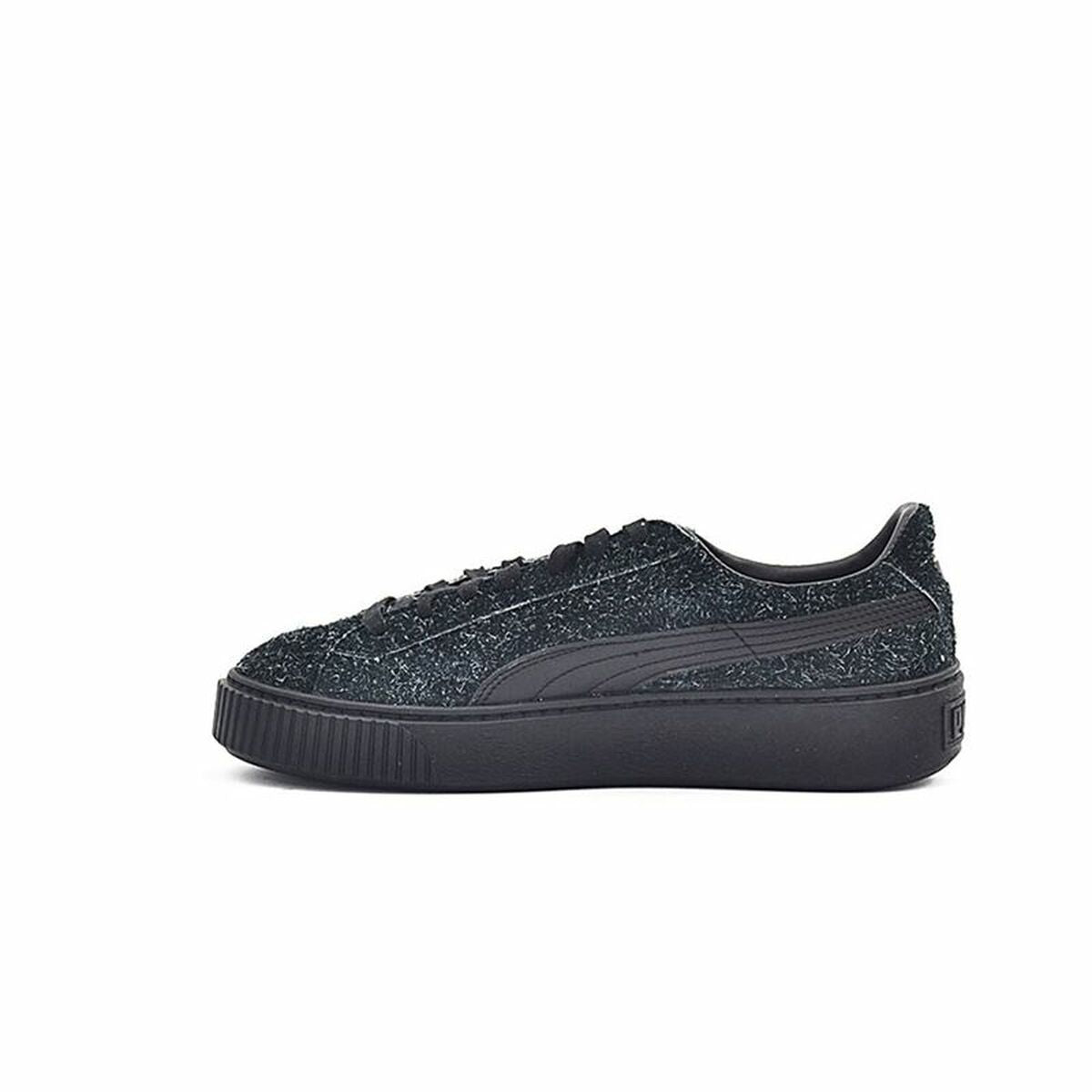 Laufschuhe für Damen Puma Suede Platform Eletal Schwarz