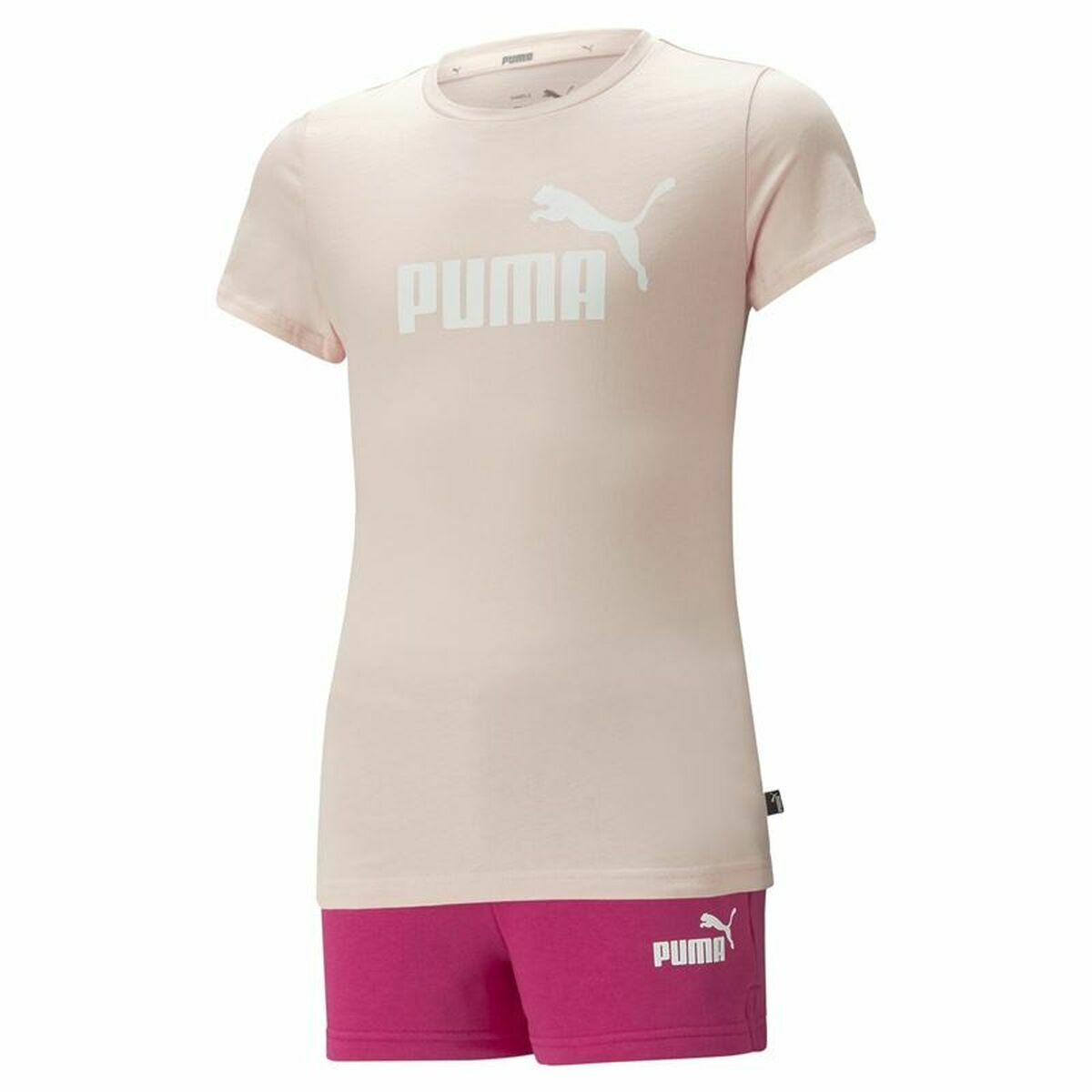 Kinder-Trainingsanzug Puma Logo Bunt