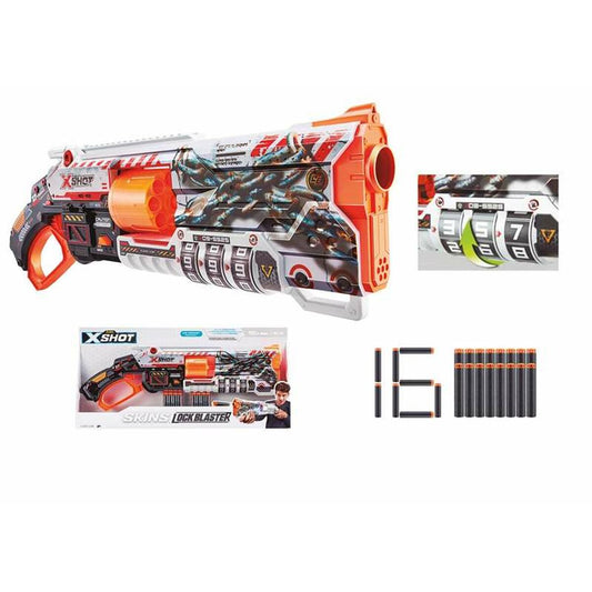 Dart-Pistole Skins X-Shot Lock Blaster 54 x 17 x 4 cm