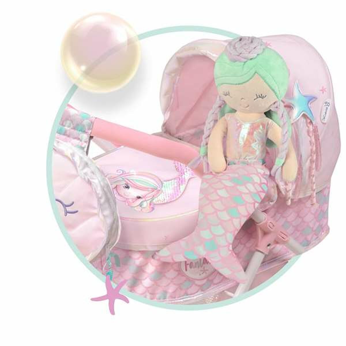 Puppe Decuevas Ocean Fantasy 36 cm