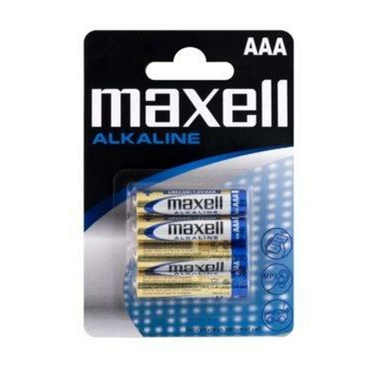 Alkali-Mangan-Batterie Maxell 723671 AAA LR03 1,5 V (12 Stück)