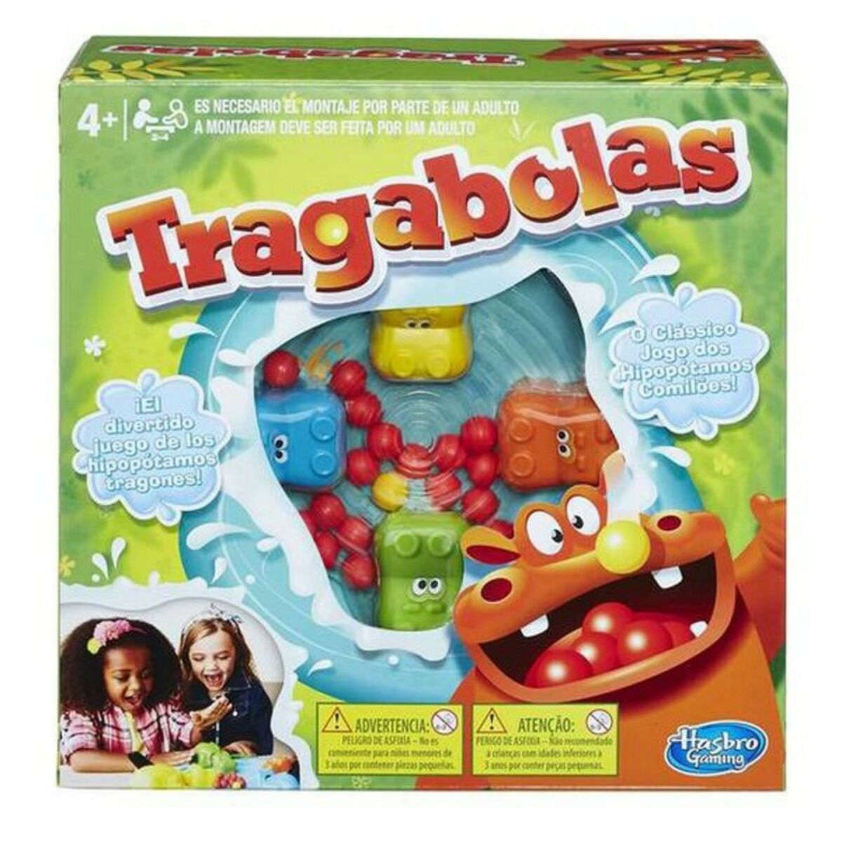 Tischspiel Hungry Hippos Hasbro