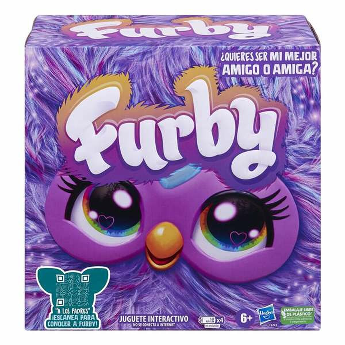 Plüschtier mit Klang Hasbro Furby 13 x 23 x 23 cm