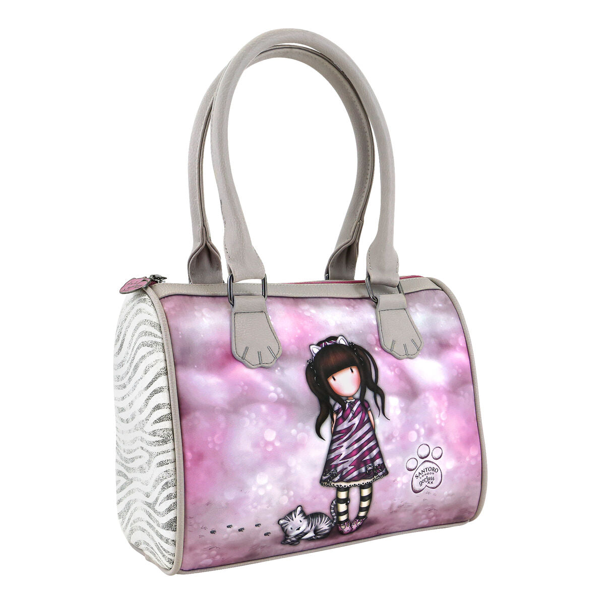 Handtasche Gorjuss Ruby wild Grau (28 x 22 x 13 cm)