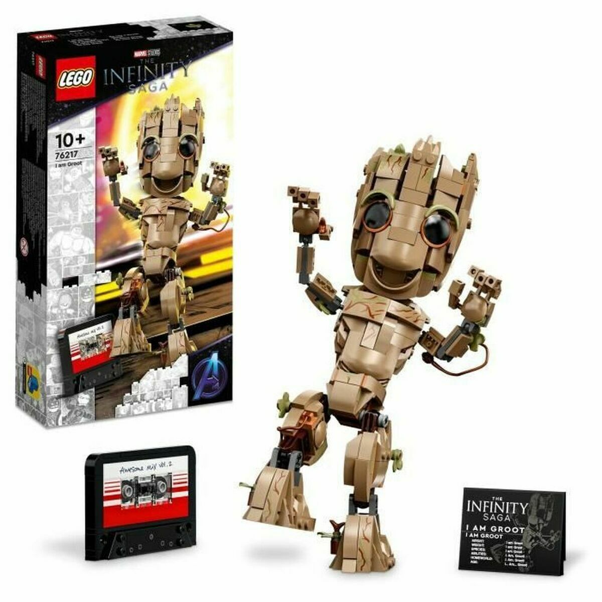 Playset Lego 76217 I am Groot 476 Stücke 1 Stück