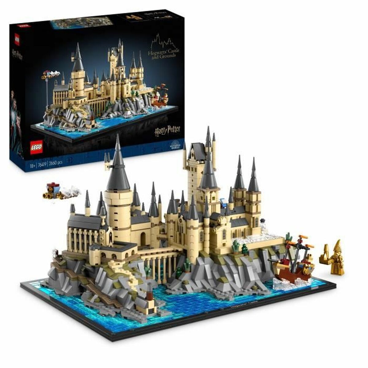 Playset Lego 76419 Harry Potter: Hogwarts Castle and Grounds 2660 Stücke