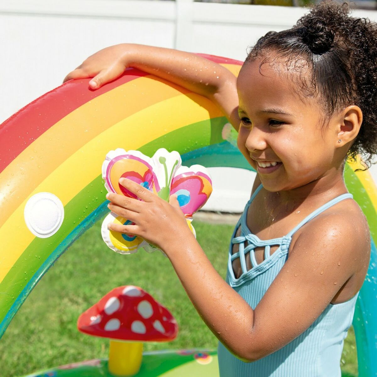 Aufblasbares Planschbecken für Kinder Intex 57154NP         Garten