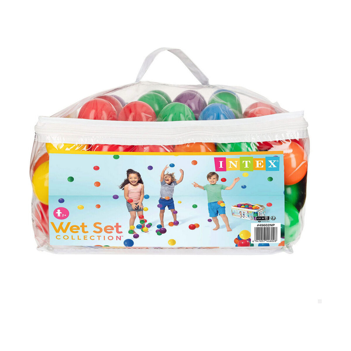 Bälle Intex Fun Ballz Bunt 100 Stücke