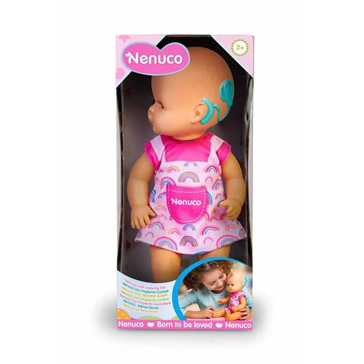 Babypuppe Nenuco Cochlear Implant 35 cm