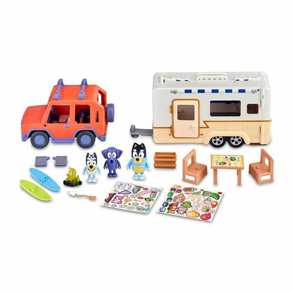 Playset Bluey Karawane 56 x 33,5 x 13,3 cm