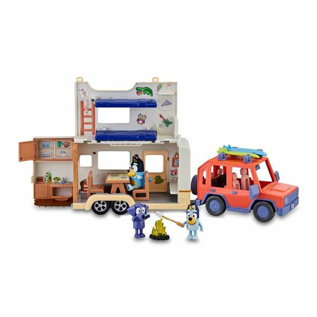 Playset Bluey Karawane 56 x 33,5 x 13,3 cm