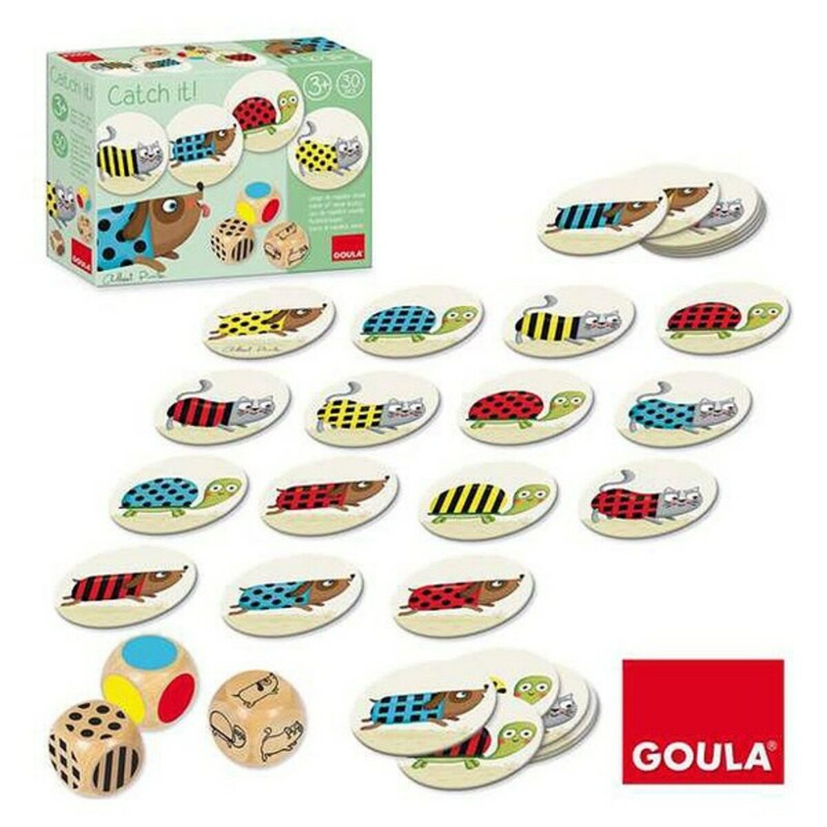 Gedächtnisspiel Catch it Goula 53446 (30 pcs) (ES)