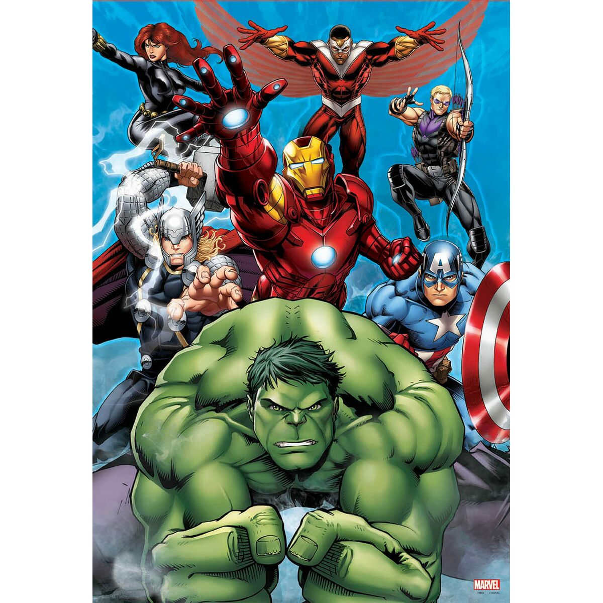 Puzzle   The Avengers Super Heroes         200 Stücke 40 x 28 cm