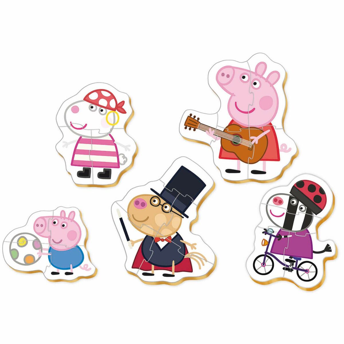 Set mit 5 Puzzeln   Peppa Pig Baby