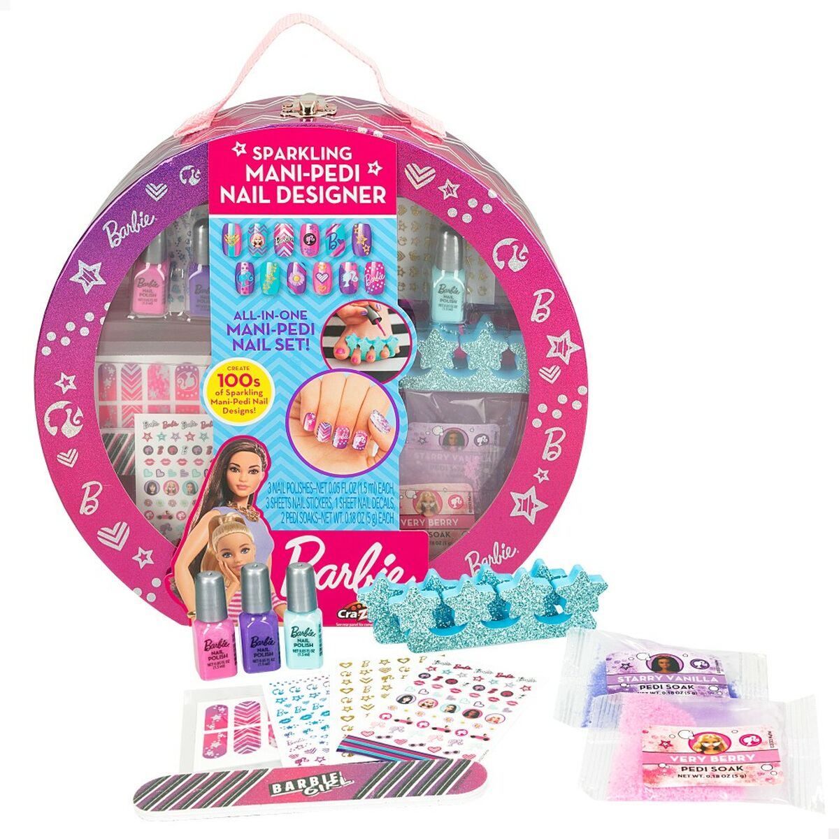 Maniküre- und Pediküre-Sets Barbie Sparkling Etüie