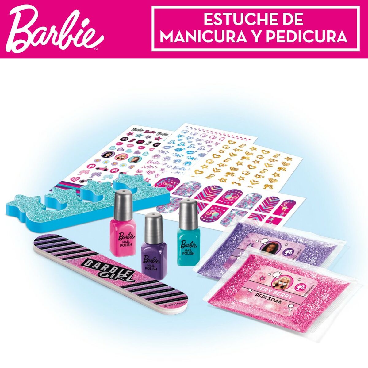 Maniküre- und Pediküre-Sets Barbie Sparkling Etüie