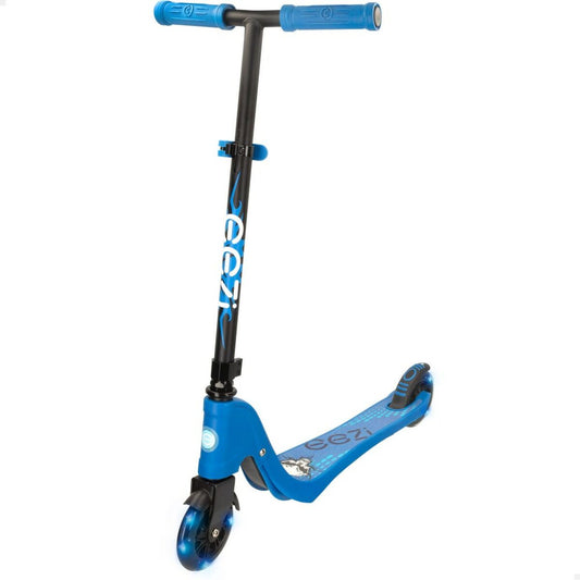 Scooter Eezi Blau LED-Lichter