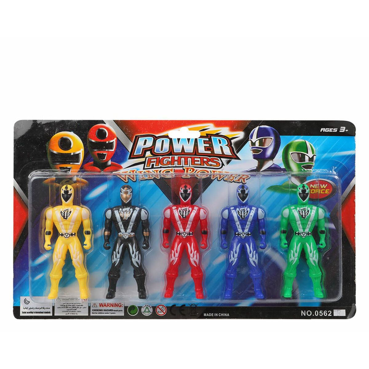 Figur mit Gelenken Power Fighters