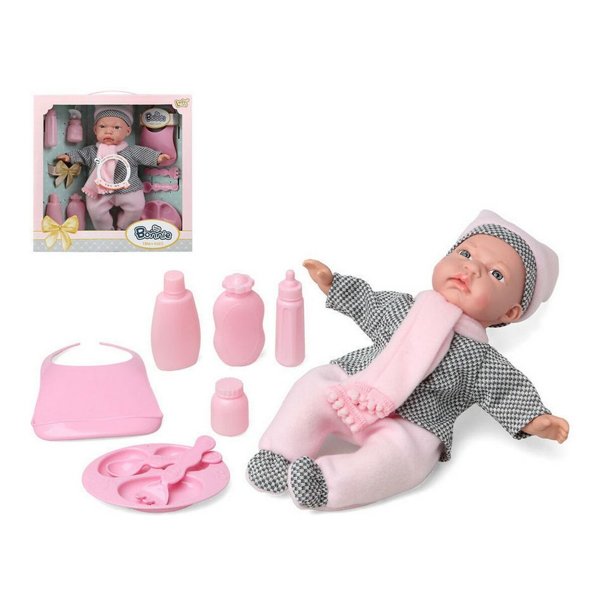 Babypuppe Rosa (34 cm)