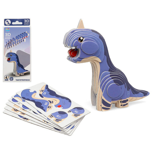 3D Puzzle Dino Blau 18 x 8 cm