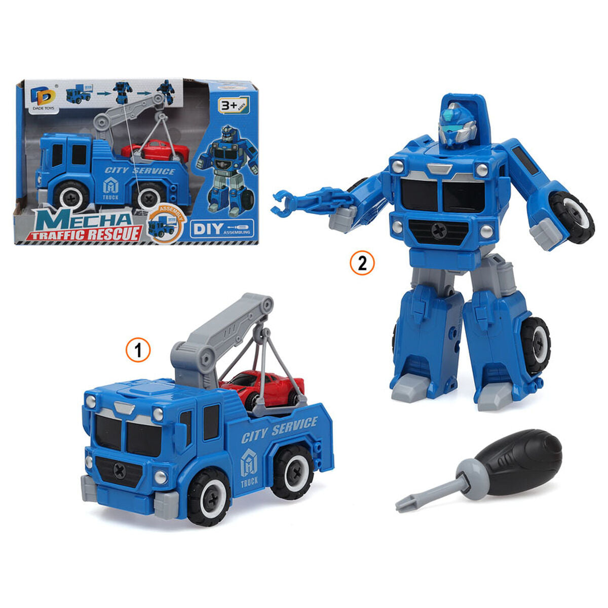 Transformer Blau