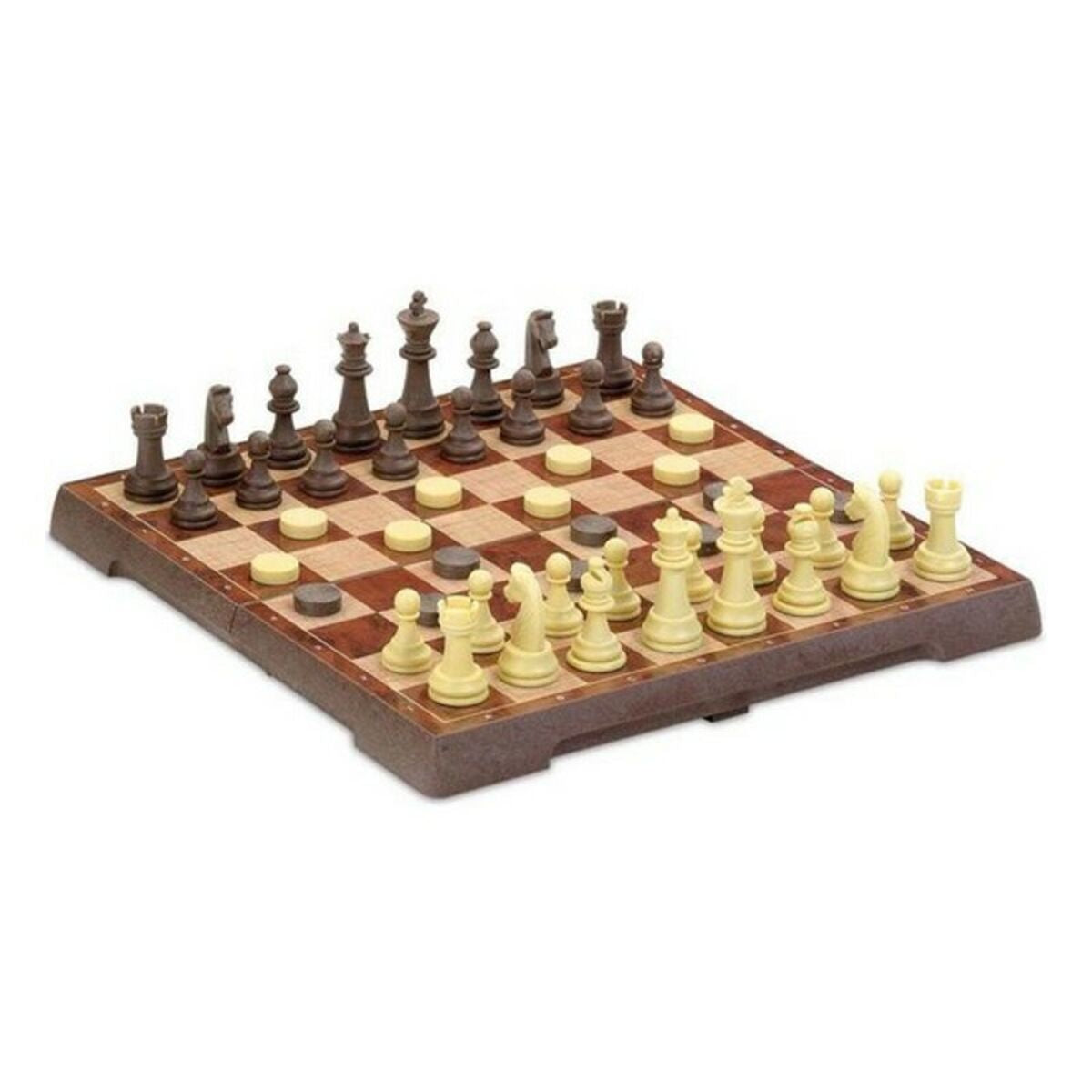 Schach- und Dame-Brett Cayro 453 Plattenspeicher