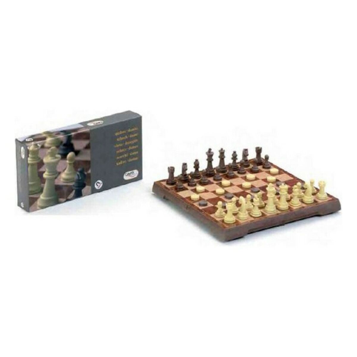 Schach- und Dame-Brett Cayro 453 Plattenspeicher