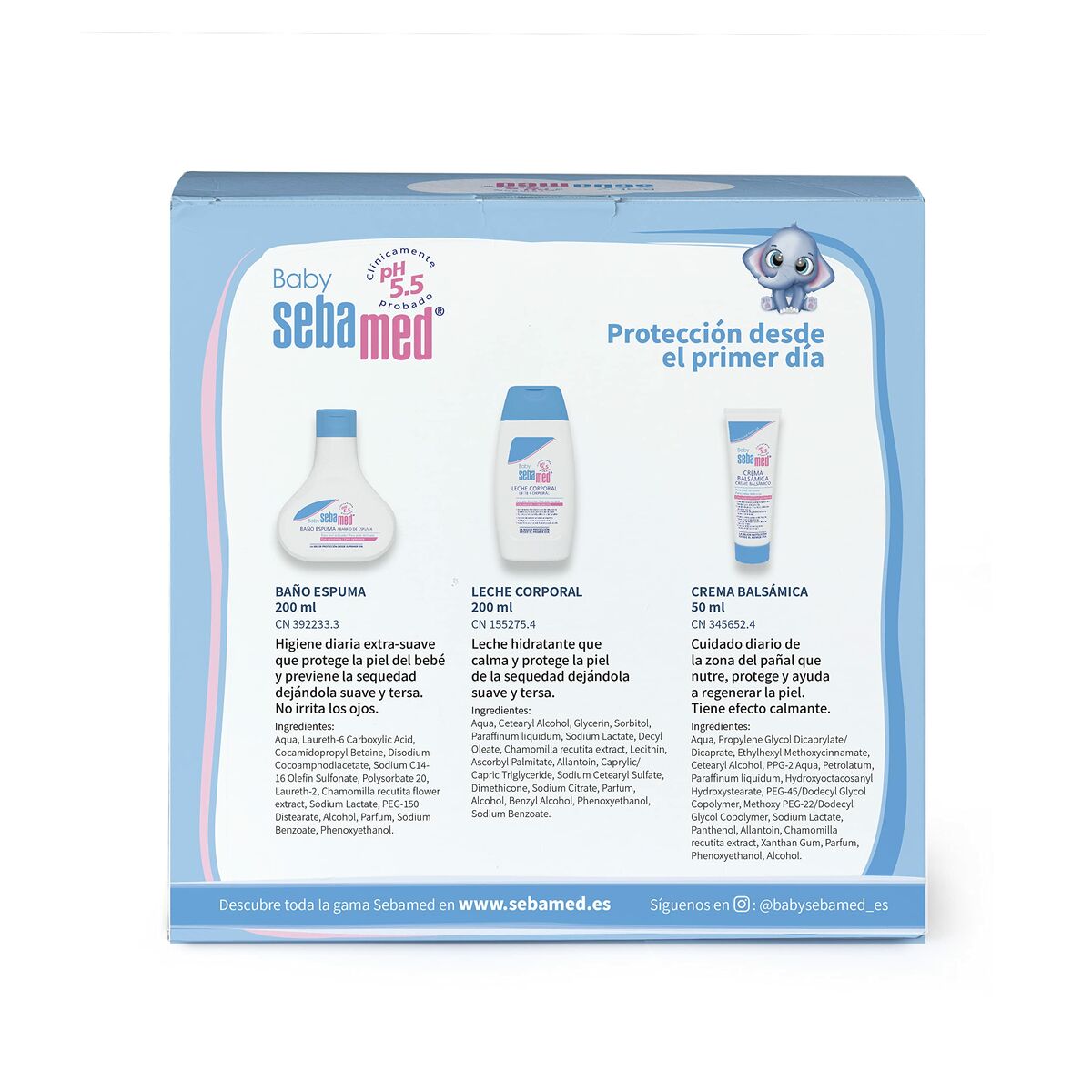 Baby-Geschenk-Set Sebamed Sebi (4 Stücke)