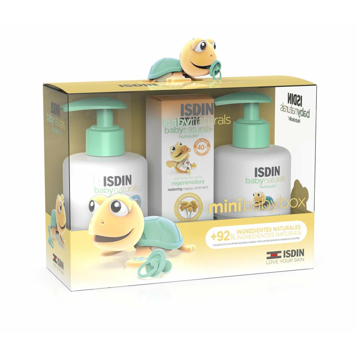 Badeset für Babys Isdin Babynaturals 3 Stücke